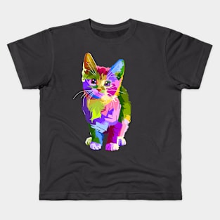 cute cat Kids T-Shirt